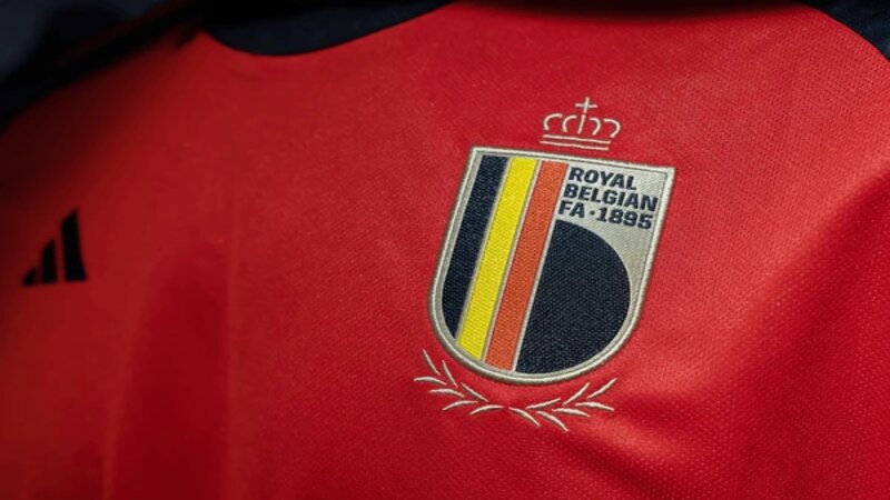 Logo mới của đội tuyển bóng đá quốc gia Bỉ