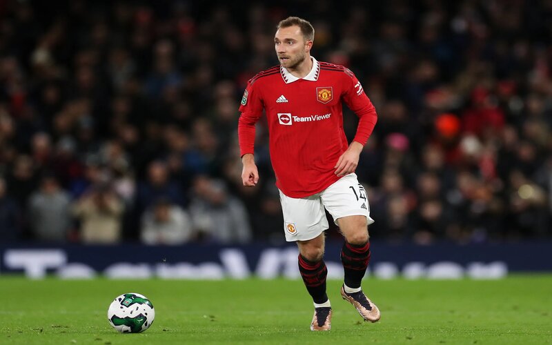 Christian Eriksen hiện đang là tiền vệ của MU