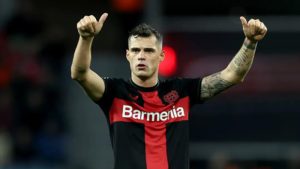 Granit Xhaka đã chuyển đến Bayer Leverkusen năm 2023